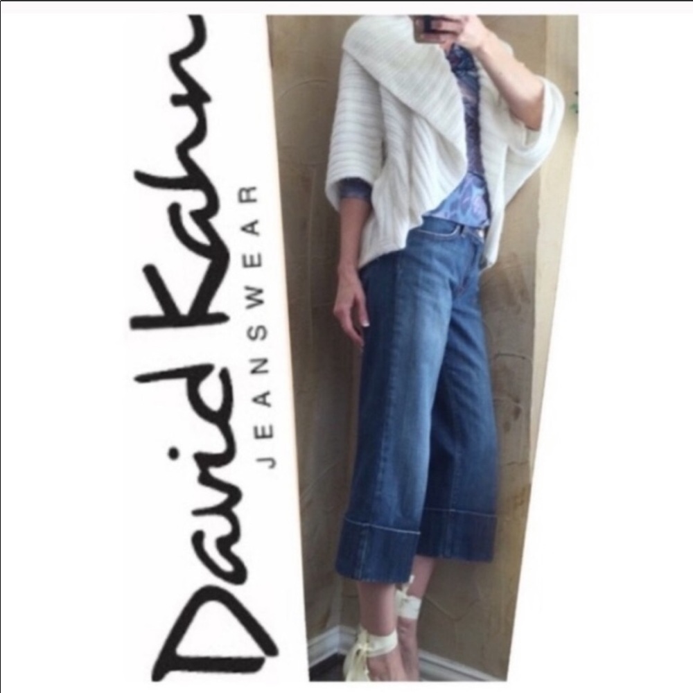 David Kahn cropped jeans